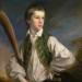 Charles Collyer as a Boy, with a Cricket Bat